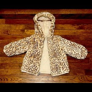 Zara Baby Girl Soft Plush Coat